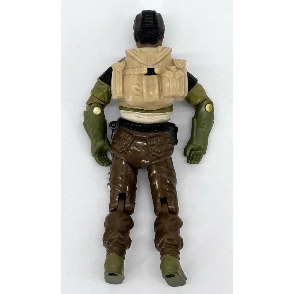 1985 GI Joe ARAH Alpine Mountain Trooper Complete Figure Accessories Cardback